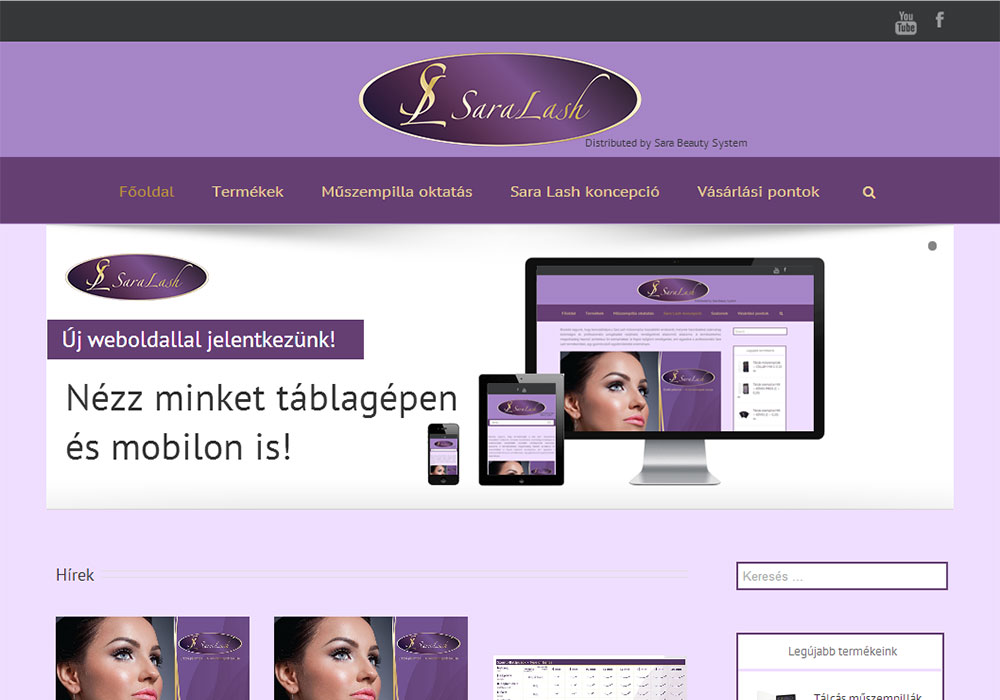 Weboldal készítés- saralash.com